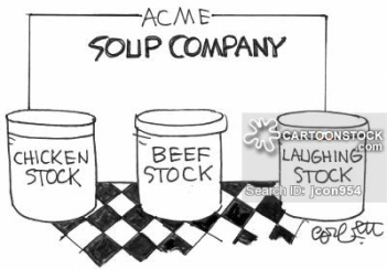 Soup Company: Chicken Stock, Beef Stock and Laughing Stock,